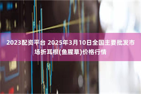 2023配资平台 2025年3月10日全国主要批发市场折耳根(鱼腥草)价格行情